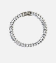 Freedom Jewellery Freedom Silver Cubic Zirconia Crystal Bracelet